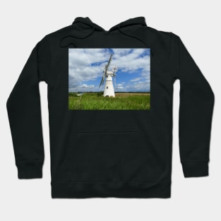 Thurne Mill, Norfolk Broads Hoodie